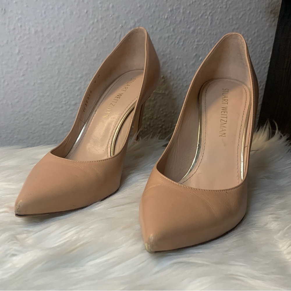 Stuart Weitzman Leather Heels
